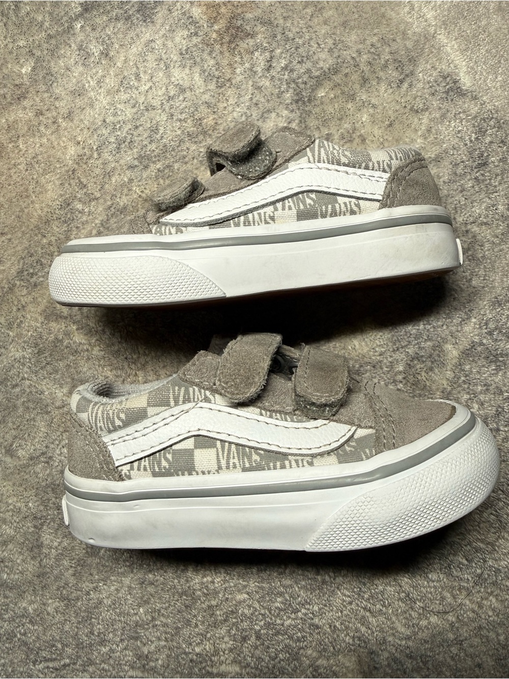 VANS "Off the Wall" Old Skool Sneakers Toddler Sz 4.5